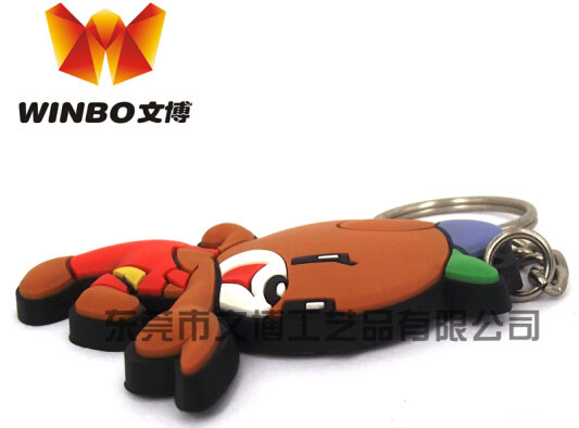 軟膠鑰匙扣定制，必備裝飾扣
