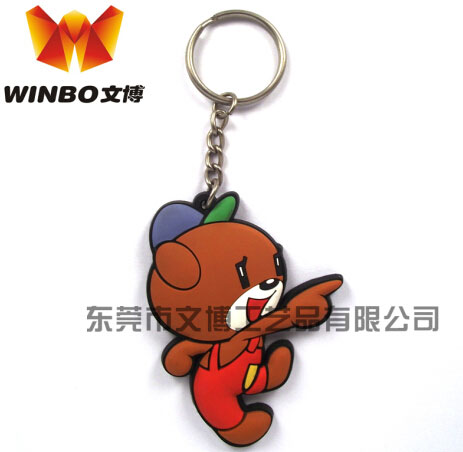 軟膠鑰匙扣定制,必備裝飾扣