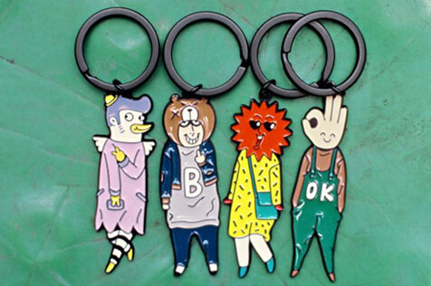 鑰匙扣廠家,金屬鑰匙掛扣