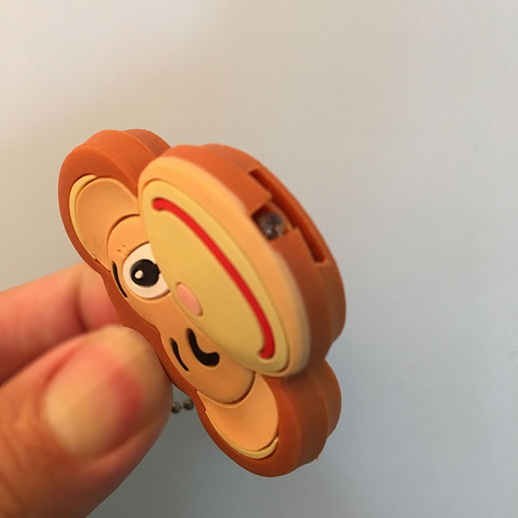 PVC動物鑰匙套
